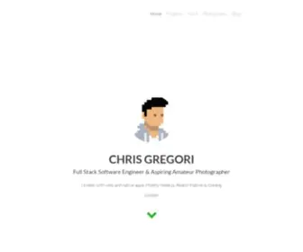 Chrisgregori.co.uk(Chris Gregori) Screenshot