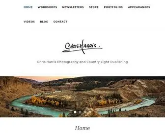 Chrisharris.com(Chris Harris Photography and Country Light Publishing) Screenshot