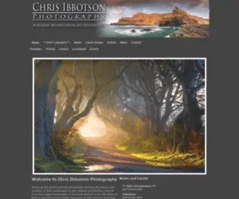 Chrisibbotsonphotography.com(Northern Ireland Landscape Photography by Chris Ibbotson) Screenshot