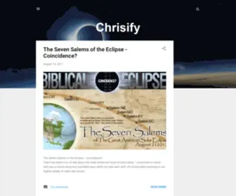 Chrisify.com(Chrisify) Screenshot