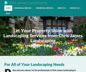 Chrisjameslandscaping.com(Landscapers in Bergen County NJ) Screenshot