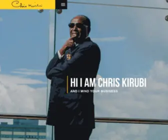 Chriskirubi.com(All about Chris Kirubi) Screenshot