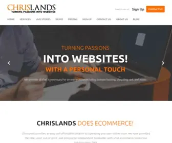 Chrislands.com Screenshot