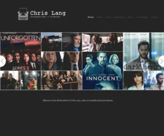 Chrislang.co.uk(Chris Lang) Screenshot