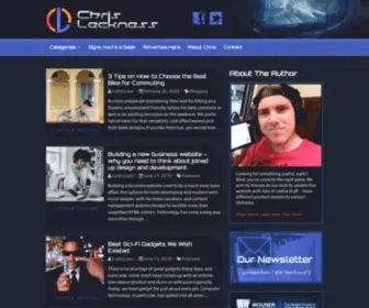 Chrisleckness.com(A Tech Blog) Screenshot