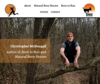 ChrismCDougall.com(New York Times Bestselling Author) Screenshot