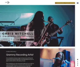 Chrismitchelljazz.com(Chris Mitchell Jazz) Screenshot