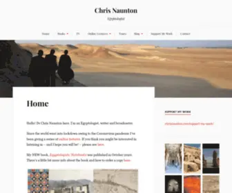 Chrisnaunton.com(Chris Naunton) Screenshot