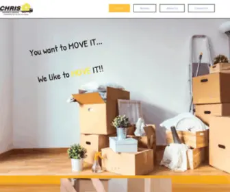 Chrispackersnmovers.com(Packers and Movers) Screenshot