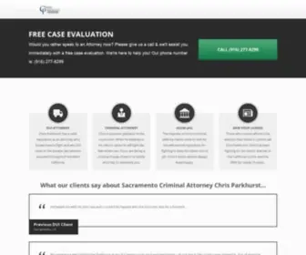 Chrisparkhurstlaw.com(Chrisparkhurstlaw) Screenshot
