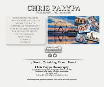 Chrisparypa.com(Ocean City Maryland Photographer) Screenshot