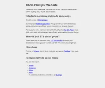 Chrisphillips.uk(Chris Phillips) Screenshot