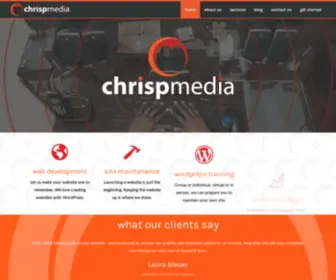 Chrispmedia.com(Chrisp Media) Screenshot