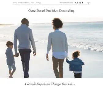 Chrissare.com(Gene-Based Nutrition Counseling) Screenshot