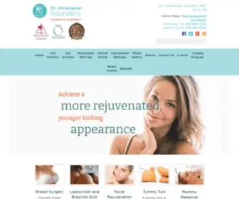 Chrissaundersmd.com(Plastic Surgery) Screenshot
