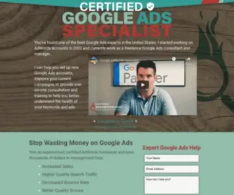 Chrisschaeffer.com(Certified Google Ads Specialist) Screenshot