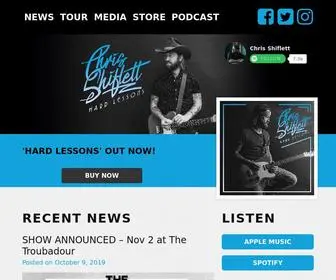 Chrisshiflettmusic.com(Music, Tour, Photos) Screenshot