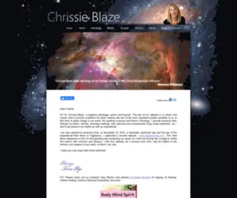 Chrissieblaze.com(Chrissie Blaze) Screenshot