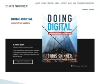 Chrisskinner.global(Chris Skinner) Screenshot