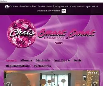 Chrissmartevent.fr(Animation) Screenshot