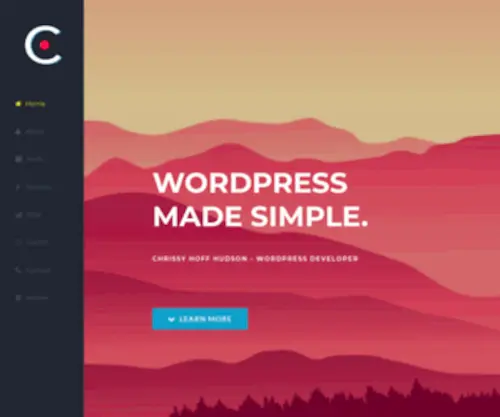Chrissyhoff.com(WordPress Designer) Screenshot