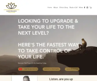 Chrissymonscoaching.com(Looking To Get Life Coaching) Screenshot