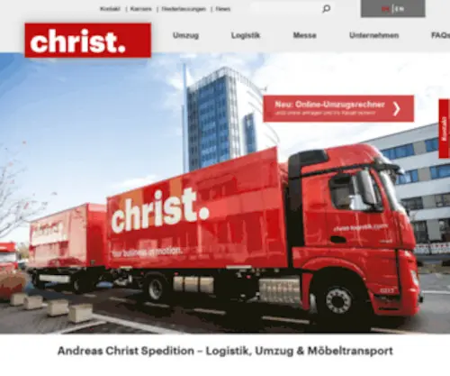 Christ-Logistik.de(Christ Logistik) Screenshot