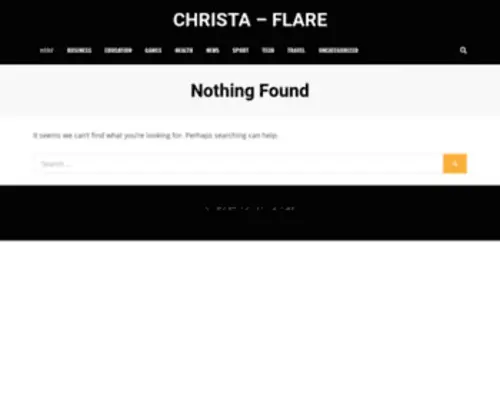 Christaflare.com(Christaflare) Screenshot