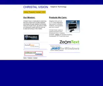 Christal-Vision.com(Christal Vision Inc) Screenshot