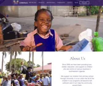 Christalis.org(Uganda) Screenshot