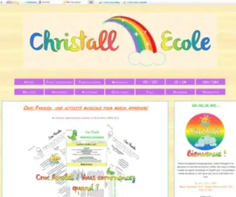 Christallecole.com(Séance) Screenshot