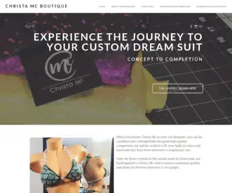 Christamc.com(CHRISTA MC BOUTIQUE) Screenshot