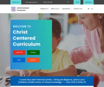 Christcentercurriculum.com(Christ-Centered Publications) Screenshot