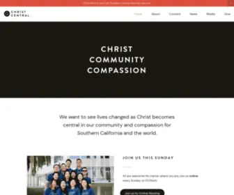 Christcentralsc.com(Christ Central) Screenshot