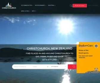 Christchurch.co.nz(Things to DO) Screenshot