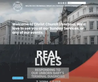 Christchurchliverpool.org(Christ Church Liverpool) Screenshot