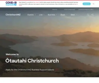 Christchurchnz.com(Tautahi Christchurch) Screenshot