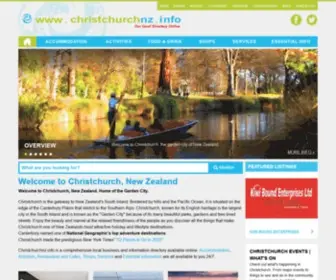 Christchurchnz.info(CHRISTCHURCH) Screenshot