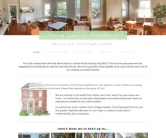 ChristchurchpreschoolcVille.com(Christ Church Preschool) Screenshot