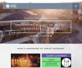 Christcov.org(Christ Covenant Church) Screenshot