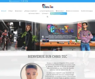 Christec.net(Technologie et Créativité) Screenshot