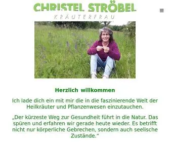 Christel-Stroebel.de(Christel Ströbel) Screenshot