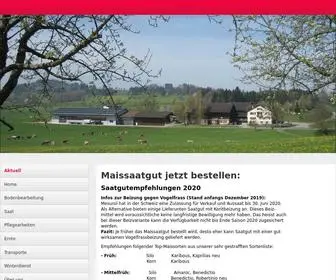 Christen-Lohnunternehmen.ch(Ihr Partner im Ackerbau) Screenshot