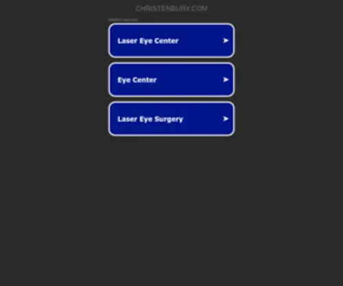 Christenbury.com(Laser Eye Surgery) Screenshot