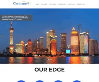 Christensenir.com(Corporate Communications For The Capital Markets) Screenshot