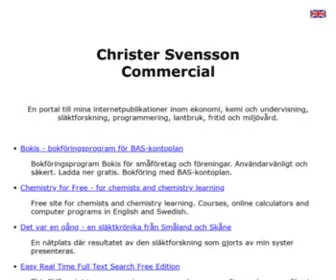 Christersvensson.com(Christer Svensson) Screenshot