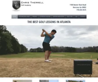 Christherrellgolf.com(The Best Golf Lessons in Atlanta) Screenshot