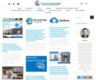 Christiaanbrinkhoff.com(Sharing Cloud and Virtualization Knowledge) Screenshot