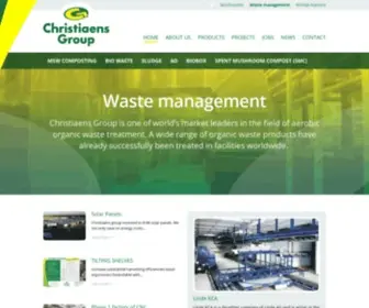 Christiaenswastemanagement.com(Christiaens Group) Screenshot