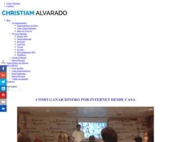 Christiamalvarado.com(ChristiamAlvarado) Screenshot